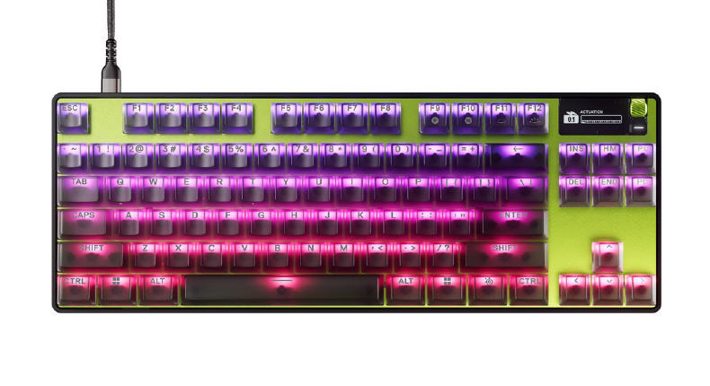 SteelSeries - najnowsze klawiatury Apex Pro Gen 3 LTD Cyber i Steel