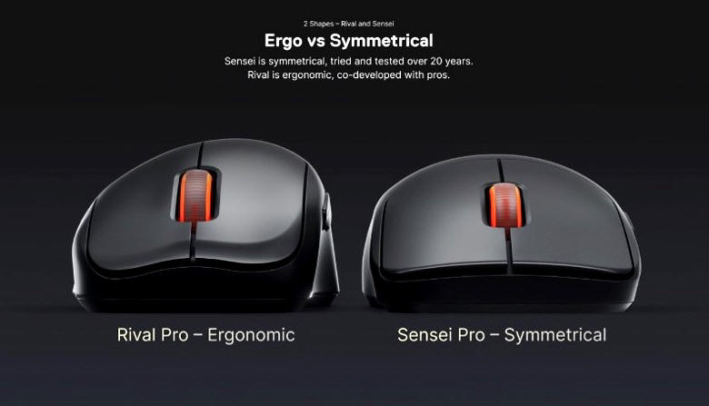 SteelSeries - Sensei Pro i Rival Pro z technologią UWB i 8K