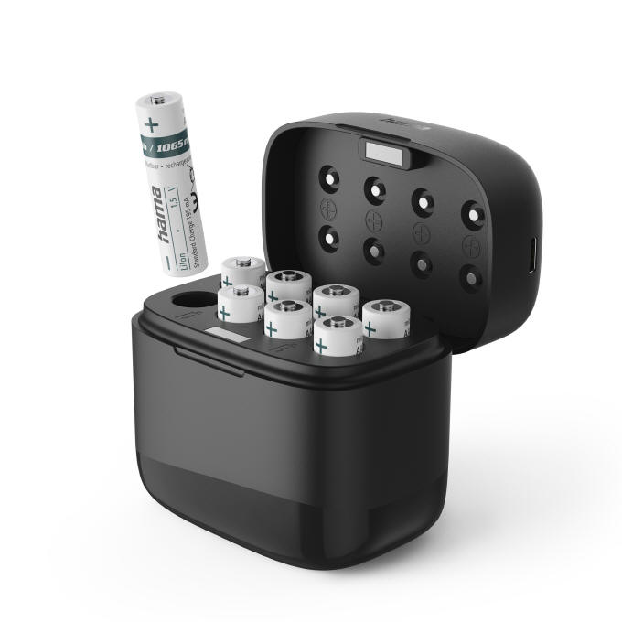 Hama - baterie paluszki z ładowarką USB-C