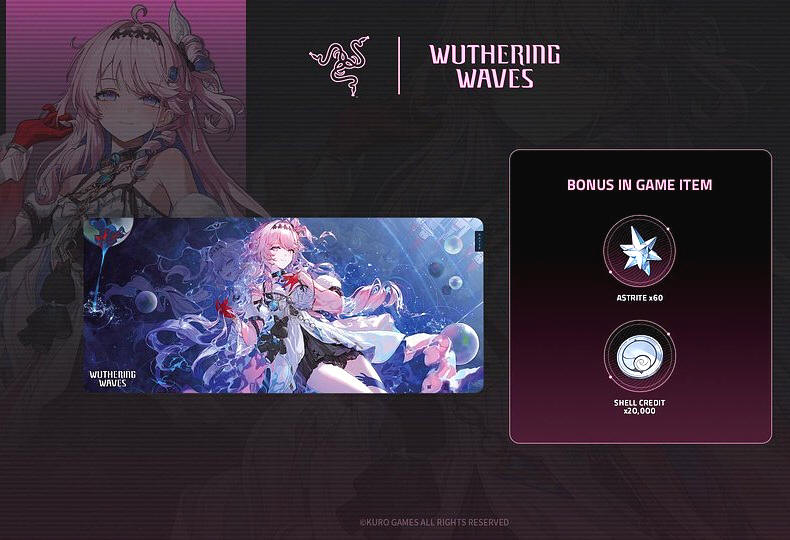 Razer i Wuthering Waves ogłaszają pierwszą oficjalną kolekcję sprzętu