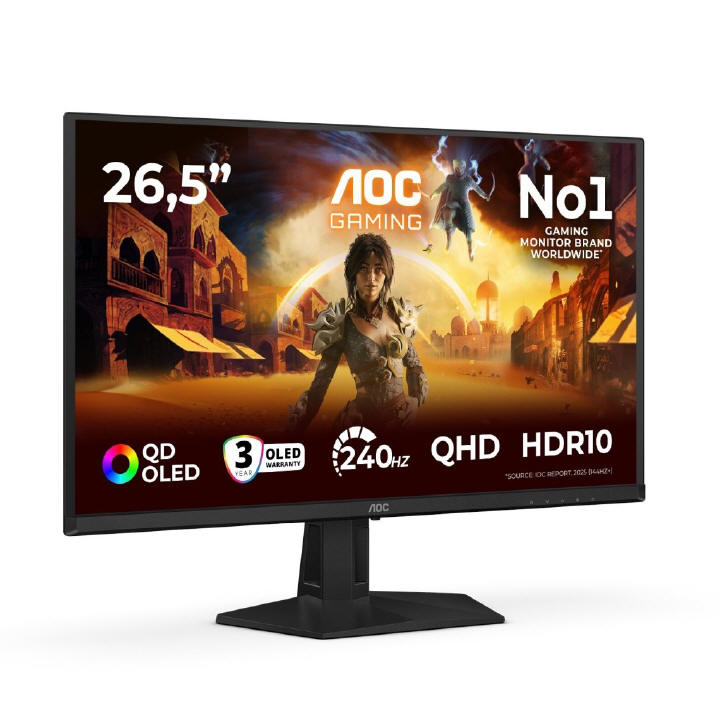 100 PLN do wydania na gry przy zakupie monitorów OLED AOC GAMING
