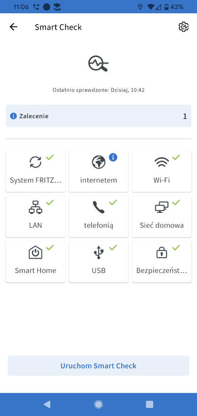 FRITZ!OS 8.50 - filtrowanie DNS, Smart Check i inne...