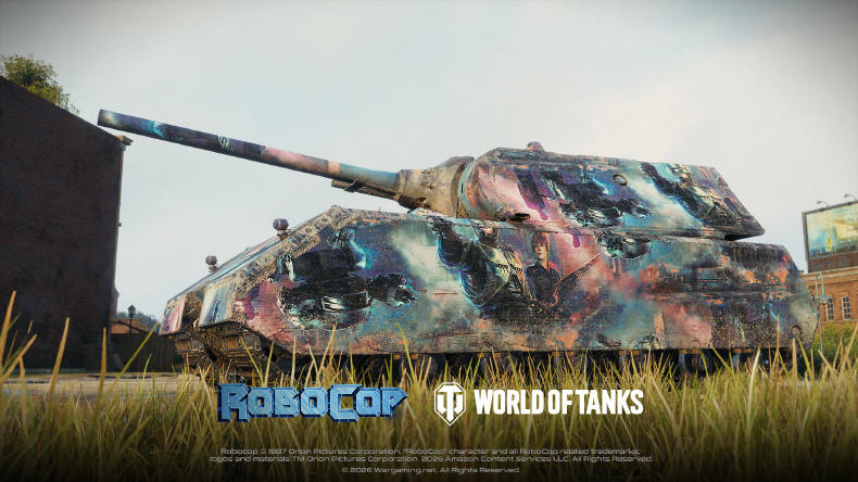 RoboCop wkracza do akcji w World of Tanks