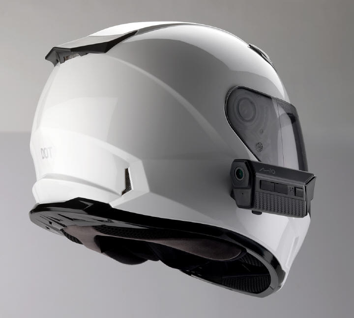 Mio MiVue MP20 – nowa kamera na kask dla fan�w jedno�lad�w