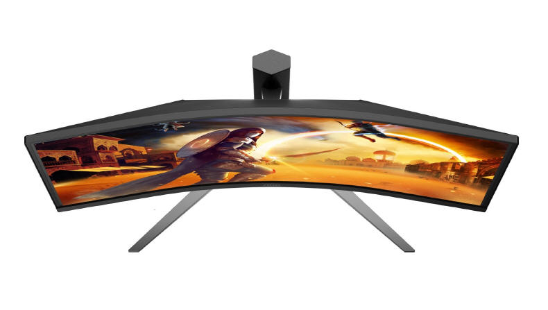AOC GAMING - Dwa monitory 21:9 z przełącznikiem KVM i USB-C