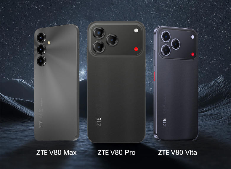 ZTE przedstawia seri� V80 – trzy smartfony do codziennych wyzwa�