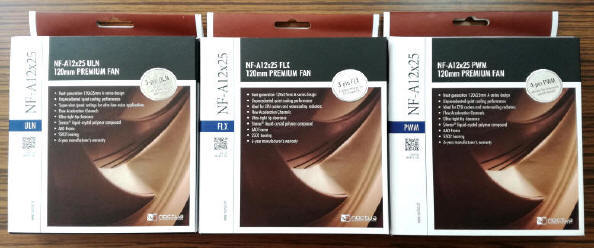 Obrazek Noctua - Nowe wentylatory serii NF-A12x25 i NF-P12 redux