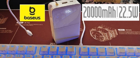 Obrazek Baseus EnerFill FC51 2000 mAh/22.5W